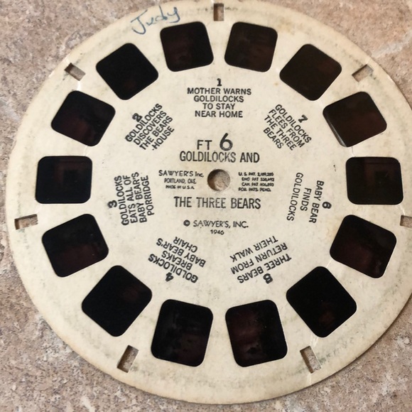 Toys | Rare Vintage Goldilocks And The Three Bears View Master Reel ...